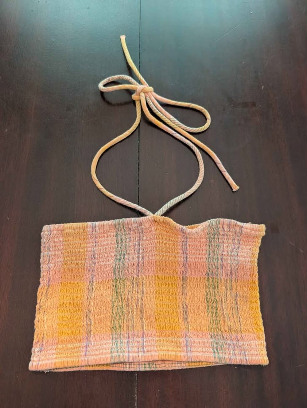 Target plaid crop top size XS